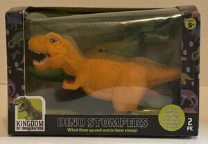 New Kingdom Of Imagination Dino Stompers 2-Pack "Wind Up And Watch Them Stomp